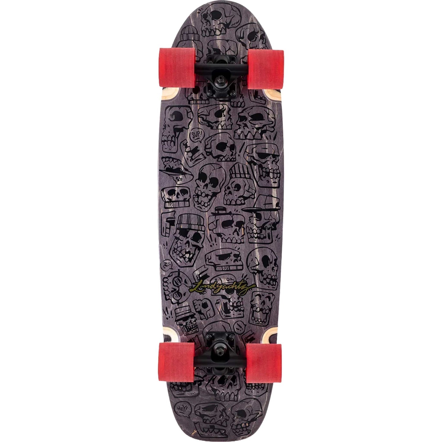 Landyachtz Schooner Skull Jam 33" Cruiser Complete