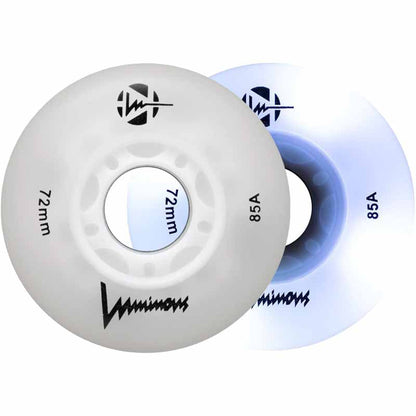 Luminous LED 72mm/85A Wheels (Pack of 4)