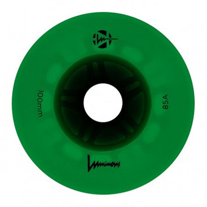 Luminous LED 100mm/85A Wheels (Pack of 3)
