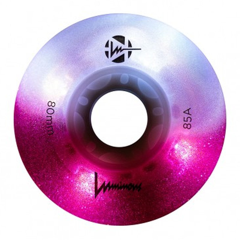 Luminous LED 80mm/85A Wheels (Pack of 4)