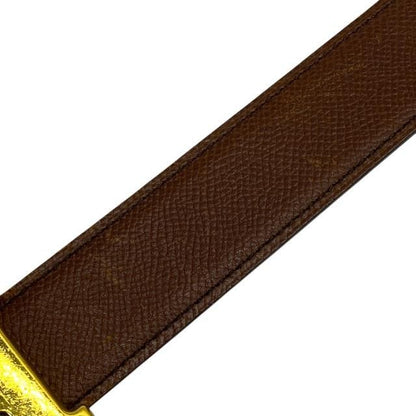 Hermes Constance Belt Accessories Small Leather Brown Green Marked