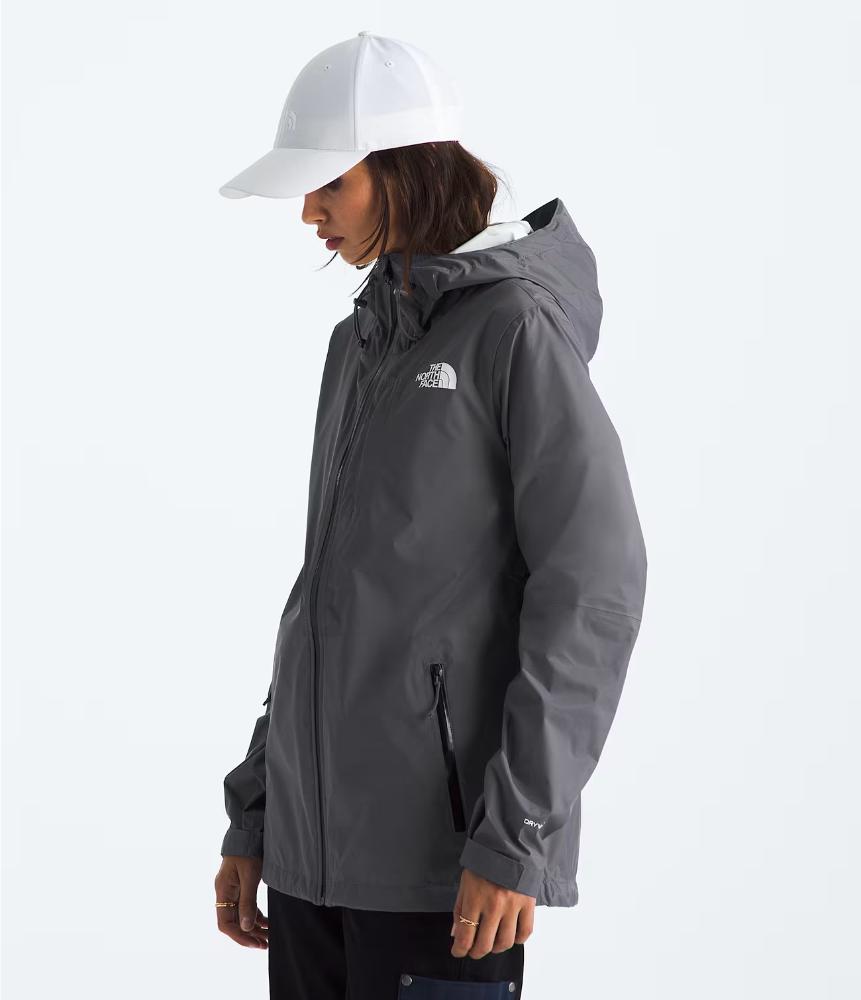 The North Face - Alta Vista Rain Jacket - Women's - Smoked Pearl