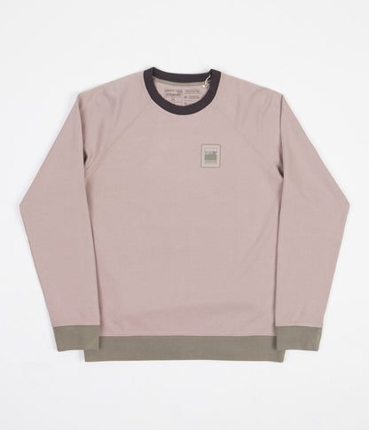 Patagonia Felpa girocollo uomo Men's Alpine Icon Regenerative Organic Cotton Crew Sweatshirt Stingray Mauve