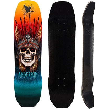 Powell Peralta Anderson Skull Shape 289 Flight Skateboard Deck 8.45"