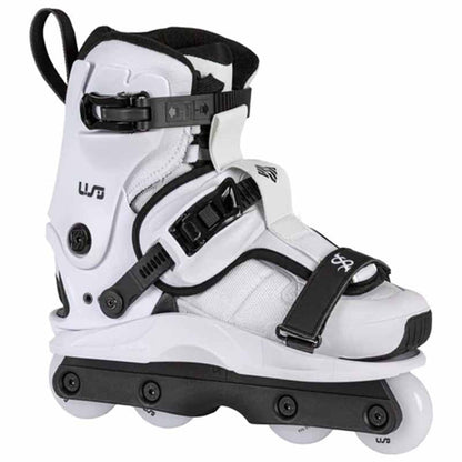 USD Shadow Team White Aggressive Skates