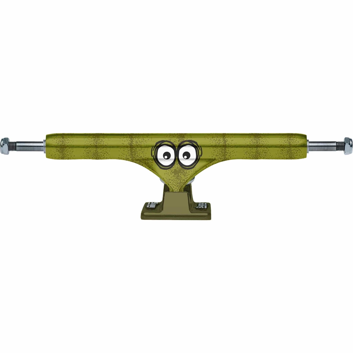 Slappy ST1 Hollow Pickle Green Skateboard Trucks 9.5"
