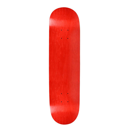 Moose Deck Blank Stained Red 8.5"