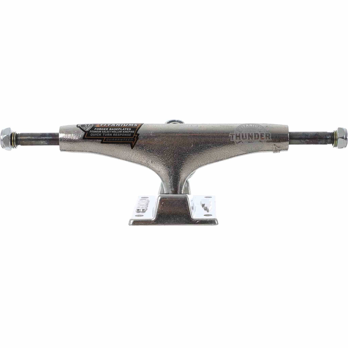 Thunder Titanium Lights Polished Skateboard Trucks 148
