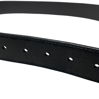 Louis Vuitton M6820 Belt Ceinture Avventur Leather 85 34 Black Em0334