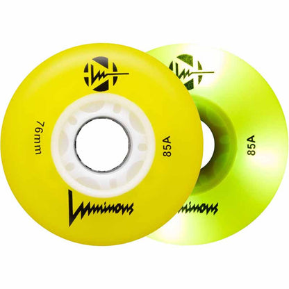 Luminous LED 76mm/85A Wheels (Pack of 4)